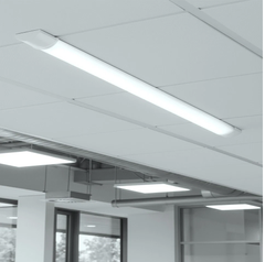 LED Batten Light 6500K Daylight Fluorescent Strip Light Slim Fitting