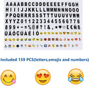 A4 Cinematic Light Box LED Sign with 159 Letters & Emojis