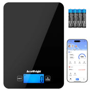 CK780 Bluetooth Kitchen Scale – 5kg/11lb Smart Food Scale with Nutrition Calculator, Backlit LCD & Batteries Included