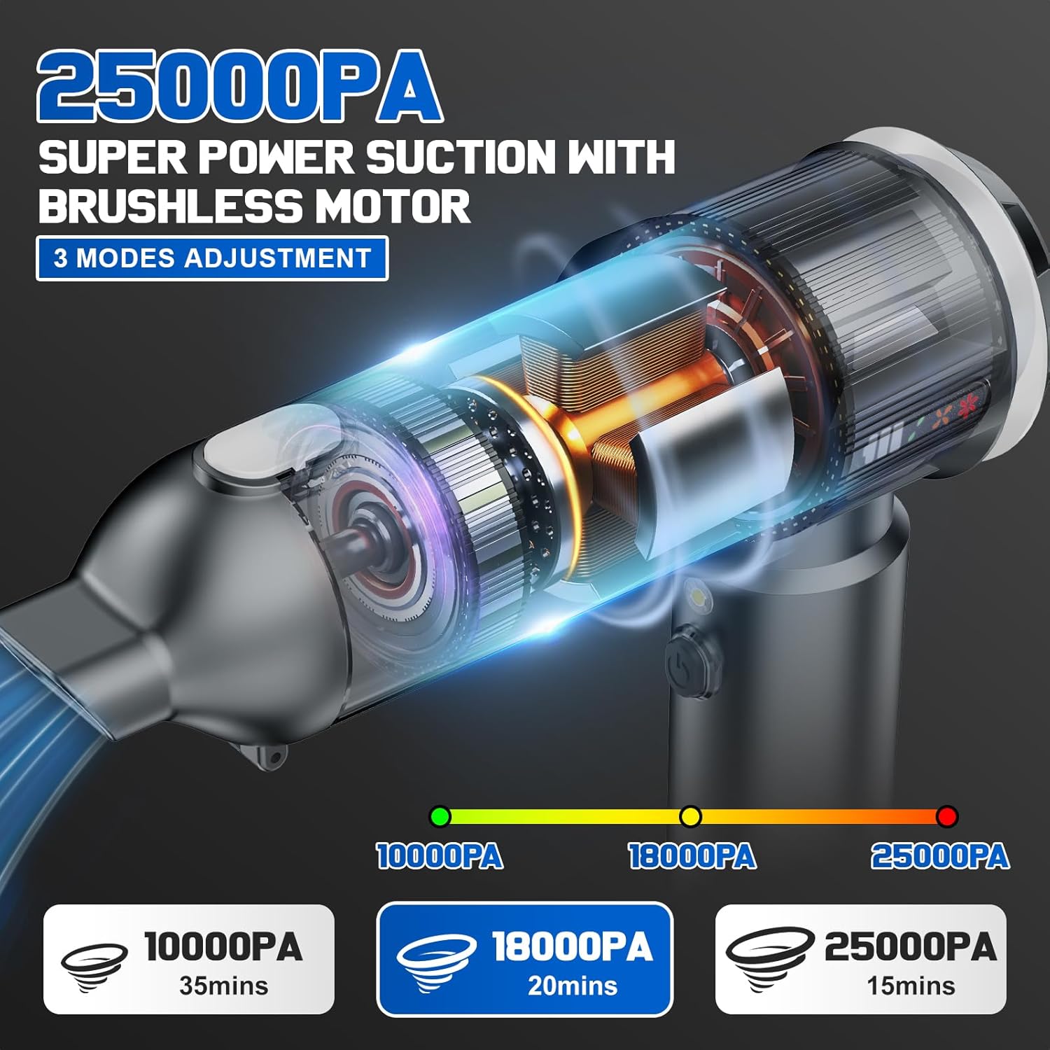 Handheld 4-in-1 Cordless Vacuum Cleaner