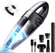 URAQT Handheld Lightweight Wet Dry Vacuum Cleaner Cordless, 120W