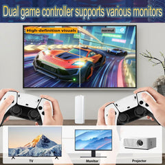 Upgraded Retro Game Console – 21,000+ Games, Dual Controllers, HDMI, 2-Player TV System
