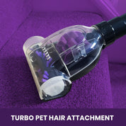 Vytronix PET01 Bagless Cylinder Vacuum Cleaner 800W Powerful Pet Hair Remover, 3L Capacity, HEPA Filter & Turbo Brush