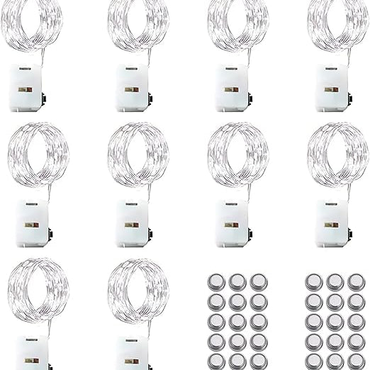 10 Pack Battery Fairy Lights – 3M, 3 Modes, Waterproof