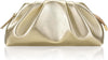 Cloud Clutch Bag for Women – PU Leather Pleated Dumpling Purse with Shoulder Strap