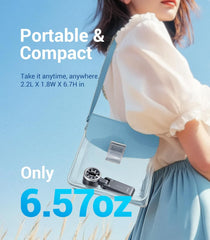 Portable Turbo Handheld Fan 4000mAh LED Display