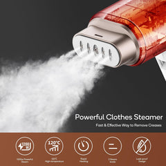 Portable Handheld Clothes Steamer 1200W Foldable