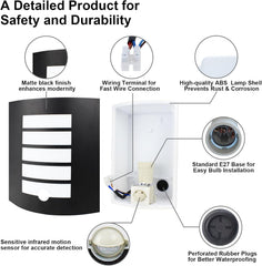 Product diagram highlighting features for safety and durability with labeled components.