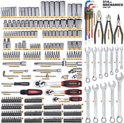 STARWORK 314-Piece Metric Mechanics Tool Set