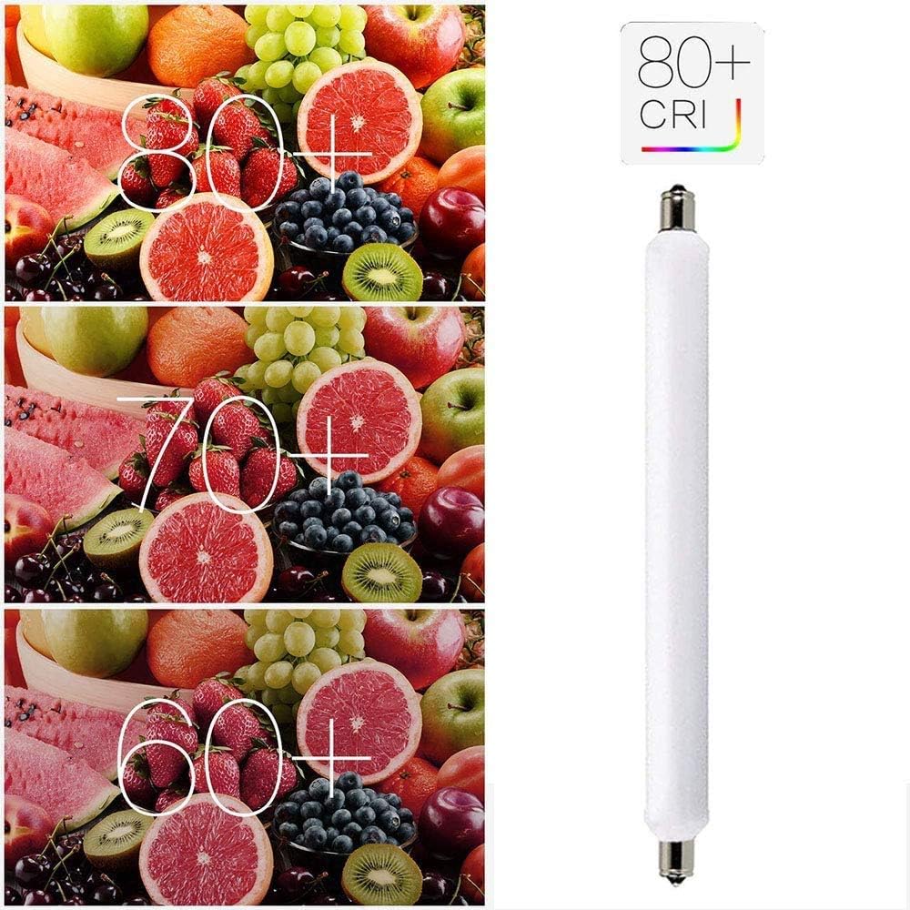 2 Pack S15s Tubular Lamp 6W