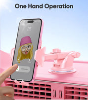Rally Racing-Grade 3-in-1 Car Phone Holder Pink