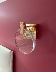 Crystal Bubble Wall Lamp - 3 Color LED Sconce Light