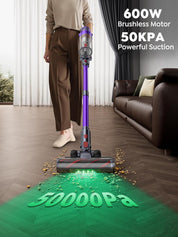 Smoture 600W Cordless Stick Vacuum Cleaner