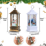 Water-resistant Christmas lantern lights for garden display