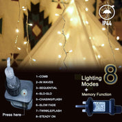 Mains Powered garden Fairy lights