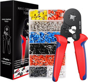 Crimping Plier Set 0.25-10mm² with 1200 Ferrules