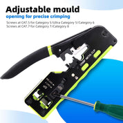 RJ45 Crimp Tool Kit 107 in 1 Ethernet Set