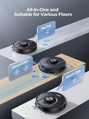 Laresar Robot Vacuum Cleaner with Mop 5000Pa