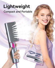 Travel Clothes Steamer, 15s Fast Heat-up, clothes steamer handheld, 20 Minutes of Continuous Ironing Handheld Garment Steamer for Travel and Home (Purple)