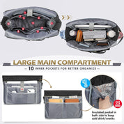 Women’s Laptop Tote Bag – 15.6" Work, Teacher & Nurse Briefcase with Insulated Pocket