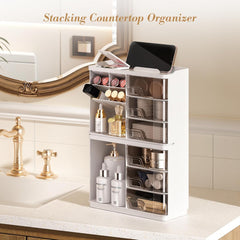 Makeup Organizer with Drawers – Multi-Function Cosmetic & Skincare Storage Box