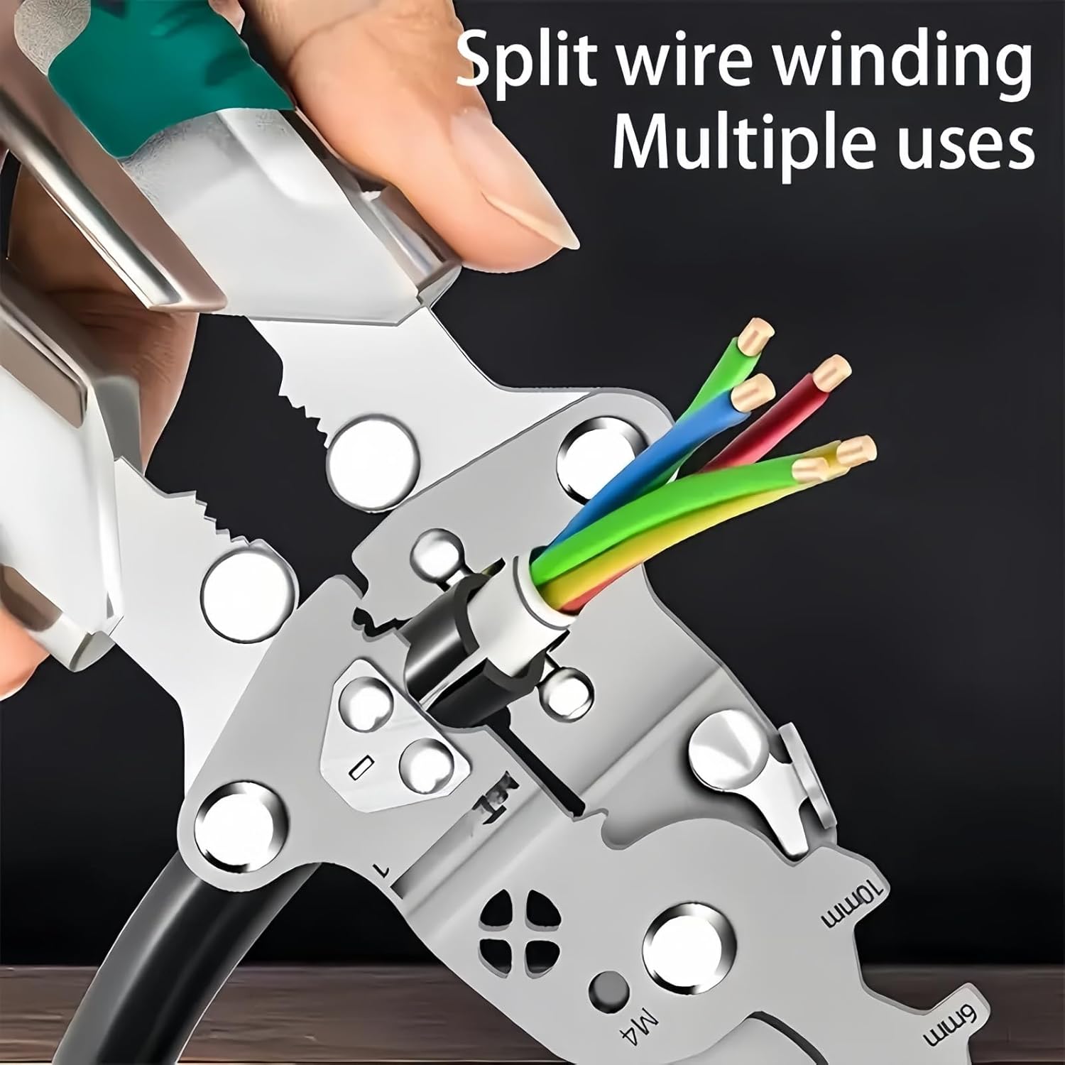 Professional Electrical Pliers,18-in-1 Multi Tool for Electricians | Wire Stripper,Cutter,Crimper,Cable Stripper Machine | Voltage Tester, Screwdriver | for DIY & Home Electrical Repairs,Pliers Tools