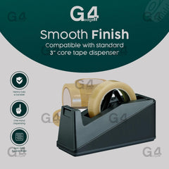 Clear Cello Tape, 24mm Wide Strong Transparent Adhesive, 45 Micron Packing Roll