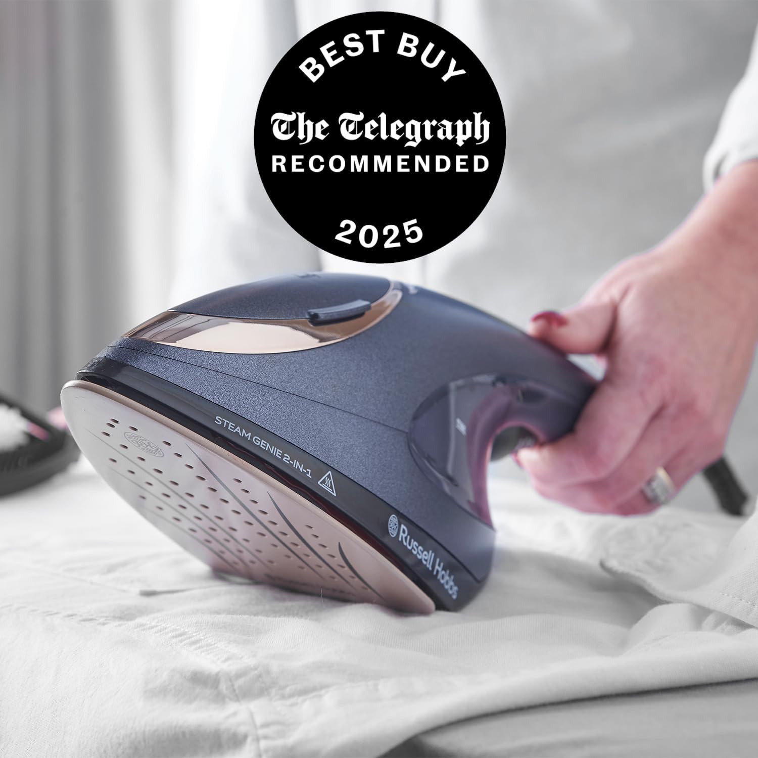 Russell Hobbs Steam Genie 2-in-1 Handheld Steamer 1700W