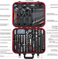 169-Piece Metric Mechanics Tool Set