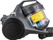 Amazon Basics 700W Bagless Cylinder Vacuum Cleaner with HEPA Filter – Compact & Lightweight Design for Hard Floors, Carpets & Cars (UK) – Black