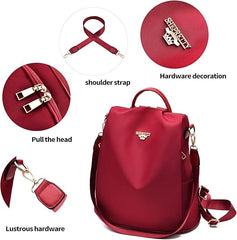 Anti-Theft Travel Backpack for Women – Stylish Shoulder Rucksack for Work & Trips