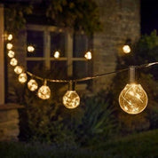 14M Outdoor Festoon Lights with Timer & Waterproof Bulbs