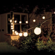 14M Outdoor Festoon Lights with Timer & Waterproof Bulbs