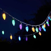 14M Outdoor Festoon Lights with Timer & Waterproof Bulbs