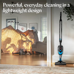 BISSELL Featherweight 2-in-1 Bagless Vacuum Cleaner Titanium & Blue