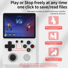 Portable Retro Game Console – 23,000+ Classic Games, 64GB, Family Fun Gift