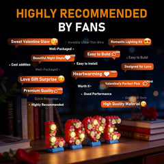 LED Light Kit for Lego 40867 Love Letters