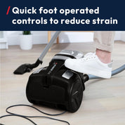 Hoover H-POWER 300 Pet Cylinder Vacuum Cleaner 850W – Powerful Cyclonic Suction, 2L Bagless, Lightweight with HEPA H13 Filter