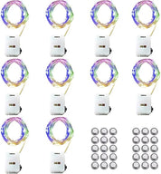 10 Pack Battery Fairy Lights – 3M, 3 Modes, Waterproof