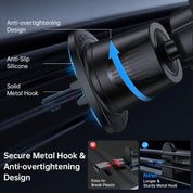SYNCWIRE MagSafe Car Mount Black – Rotatable Magnetic Phone Holder