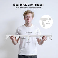 Aluminium Ceiling Light 5 Head