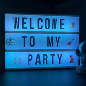 271 pcs Letters Numbers Symbols Emojis for A4 Cinema Light Box