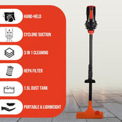 Belaco 3 in 1 Corded Upright Vacuum Cleaner