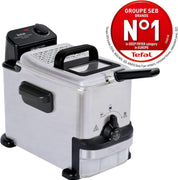 Compact Deep Fryer Oleo Clean 2L – Stainless Steel Semi Pro Fryer with Oil Filtration, Storage Box & Easy Clean System – 1500W