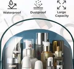 3-Layer Cosmetic Makeup Organizer Box – Vanity Beauty Storage Holder for Skincare & Accessories