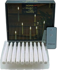 Magic Candles with Wand Remote : Battery: 10x Hanging Candles - White