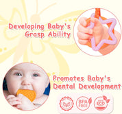 Baby Musical Sensory Butterfly Toy – Plush Rattle, Crinkle, Teether & Hanging Ring (0–12M)