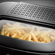 Electric Deep Fat Fryer – 2.5L Capacity, Adjustable Thermostat, Non-Stick Pan, Odour Filter, 1800W, Large Window