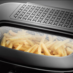 Electric Deep Fat Fryer – 2.5L Capacity, Adjustable Thermostat, Non-Stick Pan, Odour Filter, 1800W, Large Window