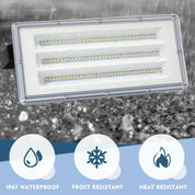 LED Floodlight Outdoor 100W 10000LM Super Bright Waterproof Security Light